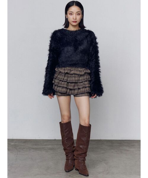 EMODA（エモダ）の「ポインテッドカバーブーツ（ブーツ）」 - WEAR