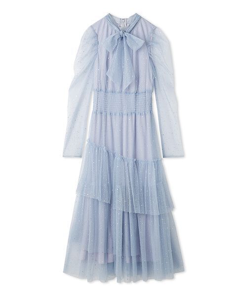 ロングスリーブラメチュールドレス（ドレス）｜FURFUR（ファーファー