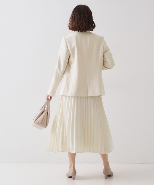 セール】≪通勤・セレモニー/セットアップ対応≫ Vネックジャケット