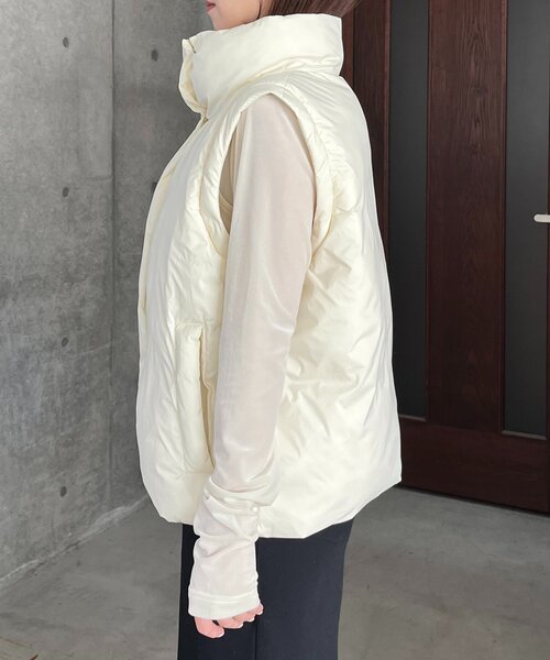 CAPRICIEUX LE'MAGE（カプリシューレマージュ）の「2WAY中綿パフ