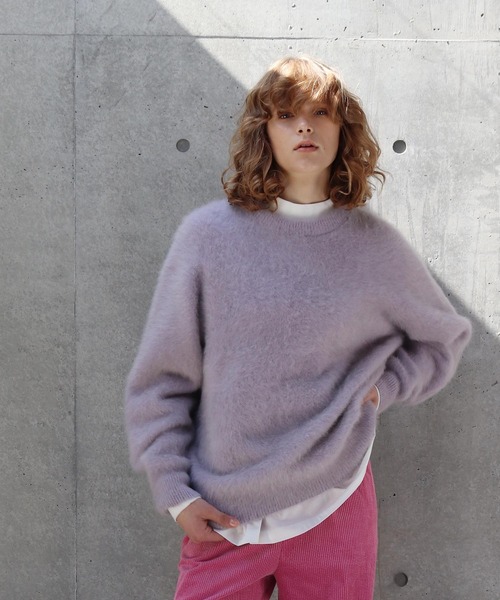 DRESSLAVE（ドレスレイブ）の「fox cashmere crew neck pullover