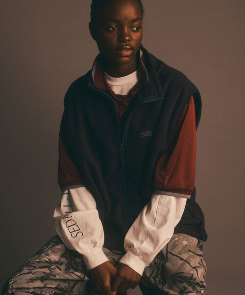 SEDAN ALL-PURPOSE | Fleece Full Zip Vest MEN（その他アウター