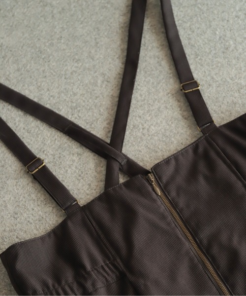 ミニストライプ サロペットジャンスカ | NOMBRE IMPAIR