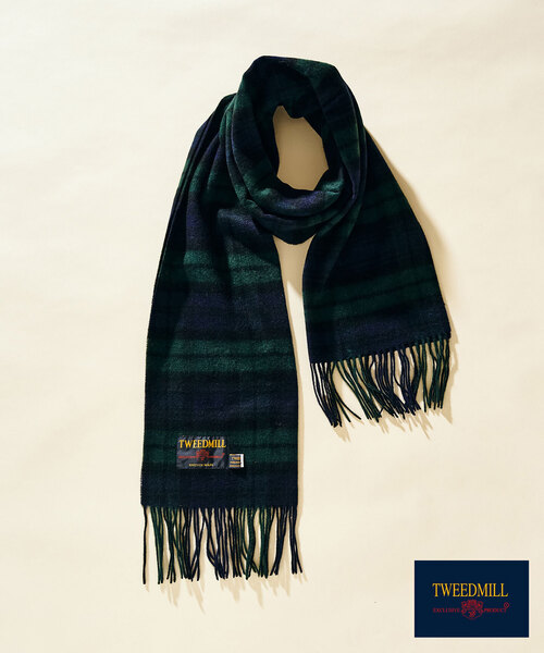 セール】TWEEDMILL / ツイードミル LAMBSWOOL STOLE（マフラー）｜417
