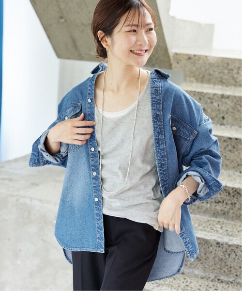 SLOBE IENA（スローブイエナ）の「《追加2》LE DENIM BDUシャツ