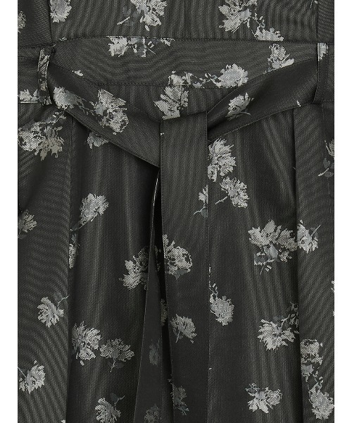 Ameri（アメリ）の「POSEY BLOOM JACQUARD JUMPSUIT（サロペット