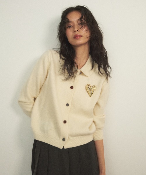 ポロ襟カーディガン（ポロシャツ）｜Shelly island（シェリー