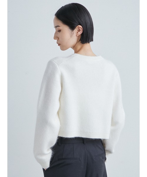 MIESROHE（ミースロエ）の「シャギーコンパクトカーディガン