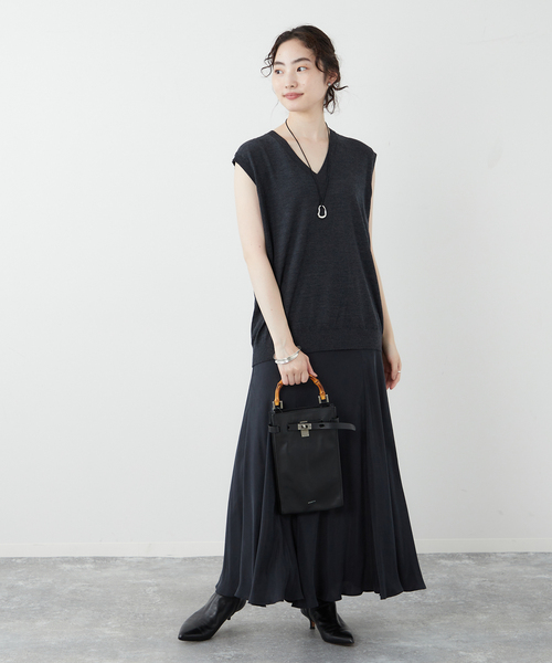 plage（プラージュ）の「《追加》Washable Fibril ギャザーロング