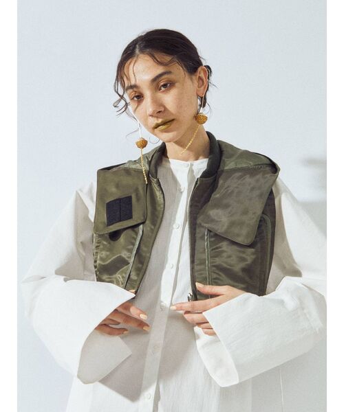 UN3D.（アンスリード）の「フードベスト（ベスト）」 - WEAR