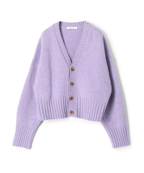 MACPHEE（マカフィー）の「ラムカシミヤ Vネックカーディガン