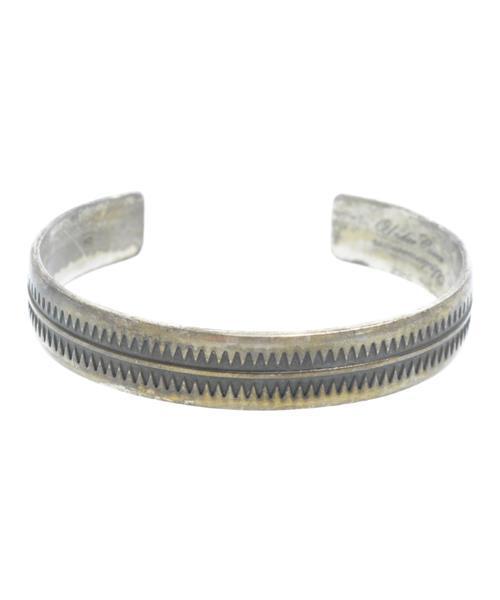 ブランド古着】GIZ柄 シルバーバングル ブレスレット（バングル/リスト