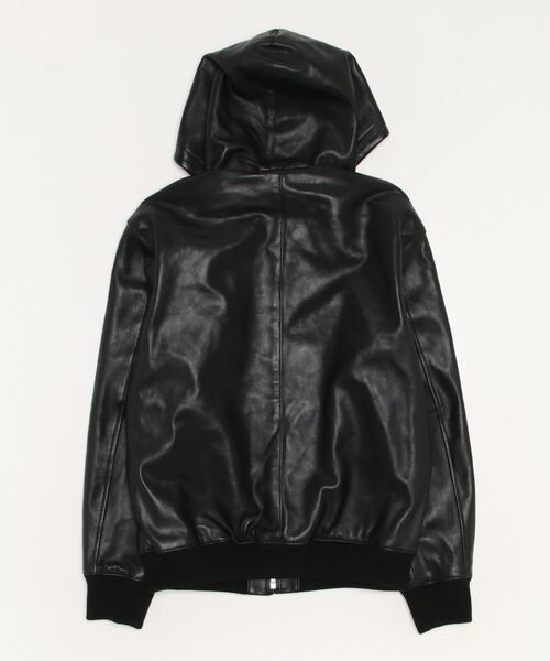 schott（ショット）の「Schott(ショット) LEATHER FULLZIP PARKA