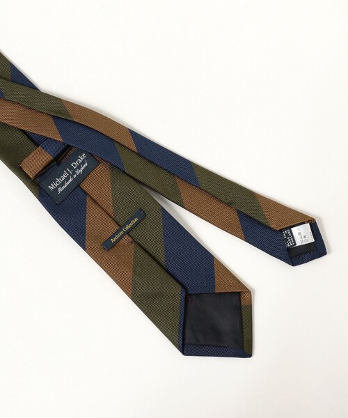 DRAKE'S（ドレイクス）の「Drake's / アーカイブ シルク レジメンタル