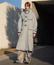 RUMCHE（ラムシェ）の「RUMCHE Herringbone Duffle Coat（ダッフル