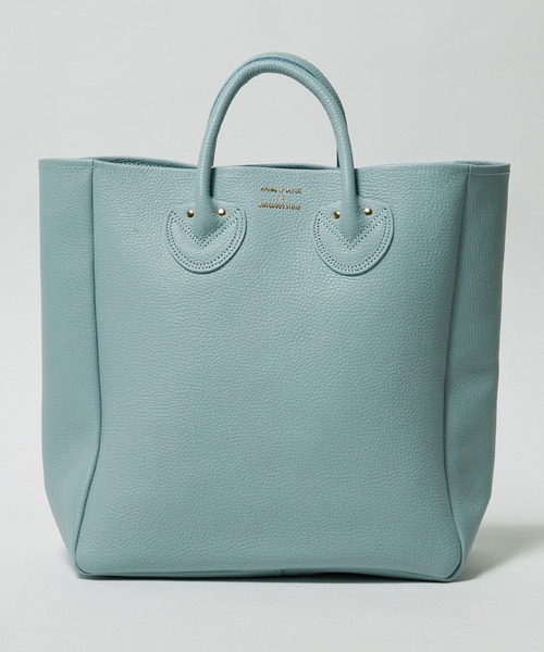 YOUNG & OLSEN/ヤングアンドオルセン EMBOSSED LEATHER TOTE M レザー