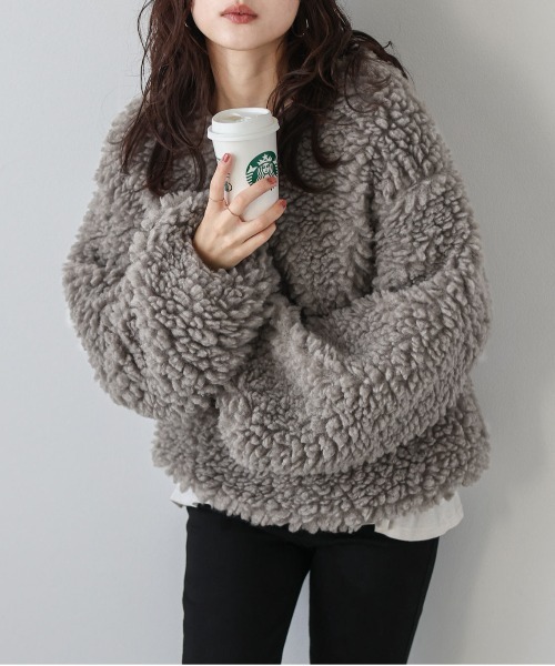 セール】ボアプルオーバー（その他トップス）｜AMELY（エミリー）の