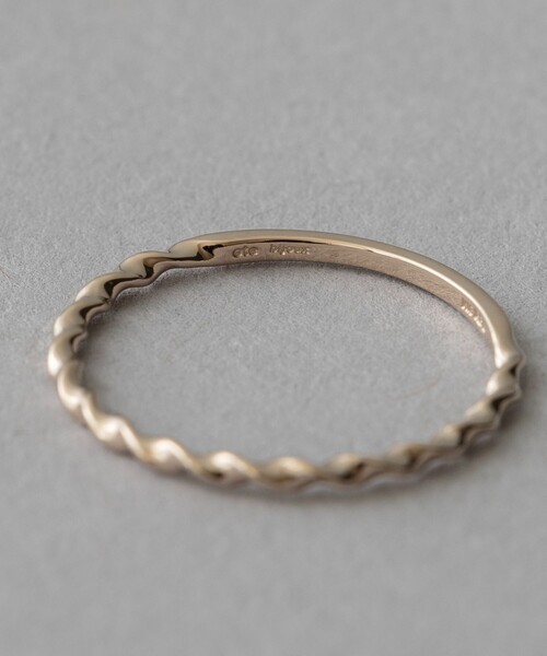 トーン] K18RBG ツイスト リング（リング）｜ete bijoux（エテビジュー