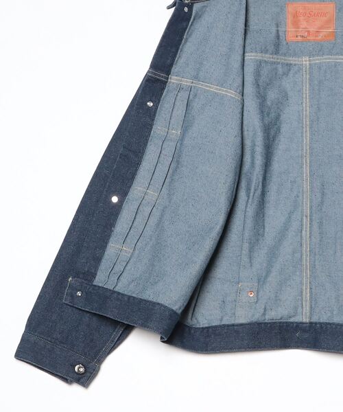 大戦モデル 革パッチ デニムジャケット Gジャン NEOSARTIC（デニム