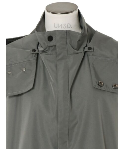 UN3D.（アンスリード）の「HOODIE VEST OP / フーディーベスト