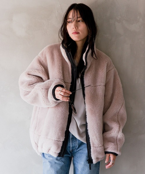 Chaos（カオス）の「Chaos(カオス)/ウールボアブルゾン（ブルゾン