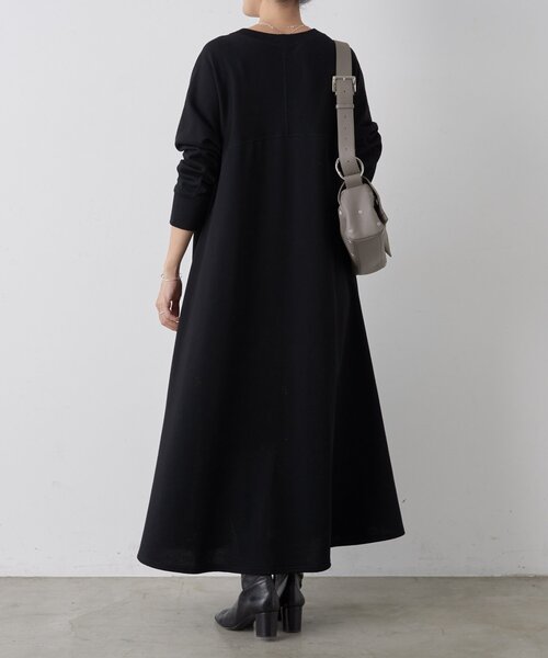 裏毛フレアーワンピース（ワンピース）｜BEARDSLEY（ビアズリー）の