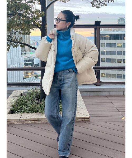 Ungrid（アングリッド）の「ミドル丈ルーズシルエットダウン（ダウン