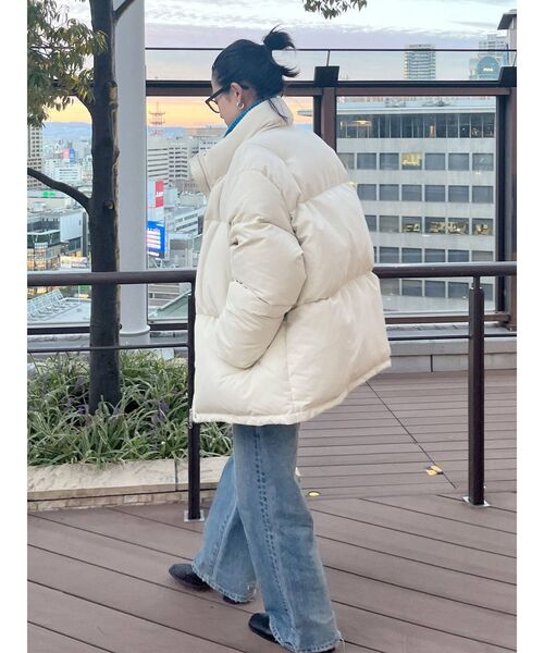 Ungrid（アングリッド）の「ミドル丈ルーズシルエットダウン（ダウン