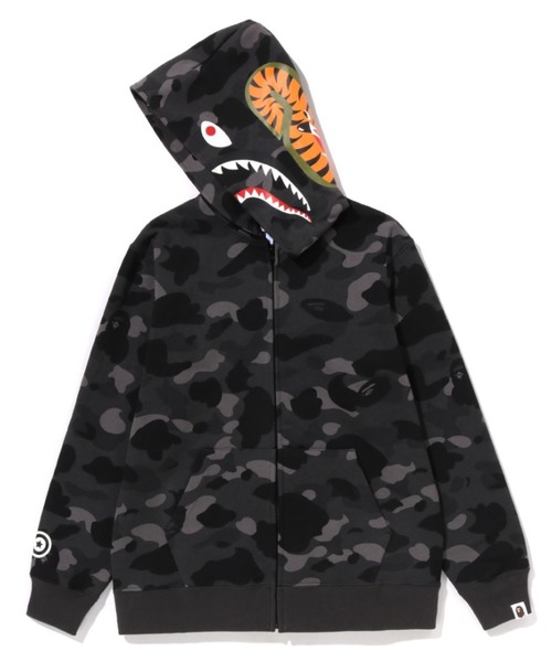A BATHING APE（アベイシングエイプ）の「COLOR CAMO SHARK ZIP HOODIE