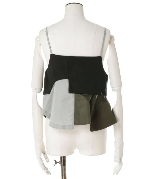 UN3D.（アンスリード）の「MA-1ドッキングビスチェ（キャミソール