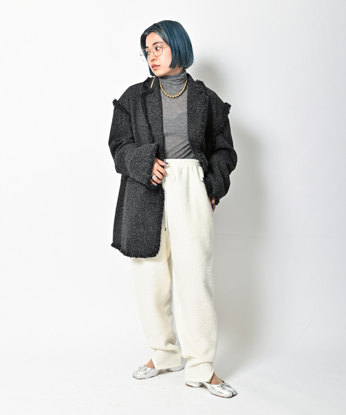 CITYSHOP（シティーショップ）の「FRINGE TWEED ジャケット（その他