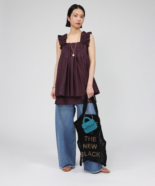 BABYLONE（バビロン）の「タックレイヤードチュニックブラウス（シャツ