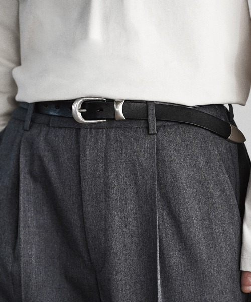 LEATHER WESTERN BELT（ベルト）｜WYM LIDNM（ウィム バイ リドム）の