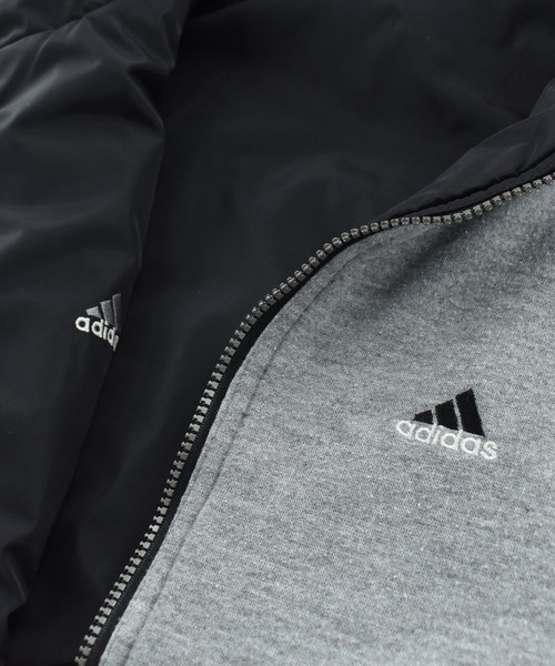 USED】Y2K adidas リバーシブル ナイロンジャケット（ナイロン
