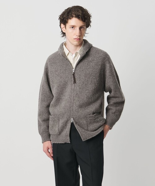 セール】トッド＆ダンカン ブラッシュド カウチンニット（カーディガン