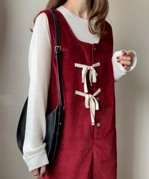 オールインワン・サロペット（レッド/赤色系）ファッション通販 - ZOZOTOWN