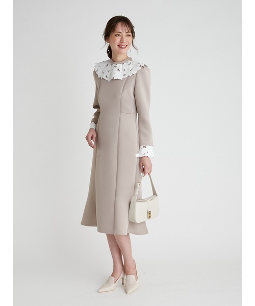 CELFORD（セルフォード）の「レース衿マーメイドワンピース