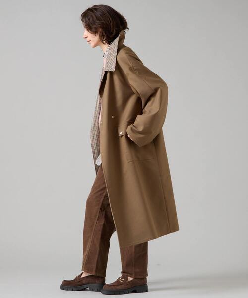 Liesse（リエス）の「【大草直子さんコラボ】リバーシブルコート