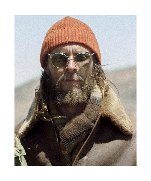 RRL（ダブル アール エル）の「ストライプド ウール マフラー