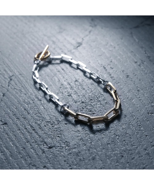 YArKA/ヤーカ】silver925 long oval chain bracelet [LVO]/オーバル
