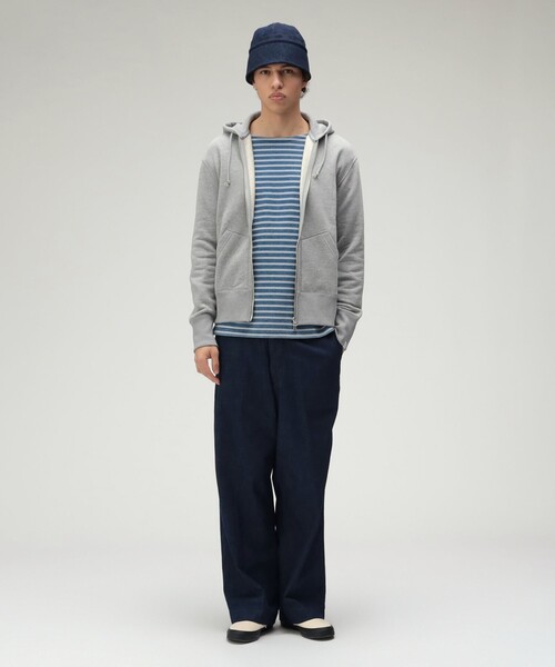 LOOPWHEELER / 別注 Slim Zip Sweat Hoody（スウェット）｜LOOPWHEELER