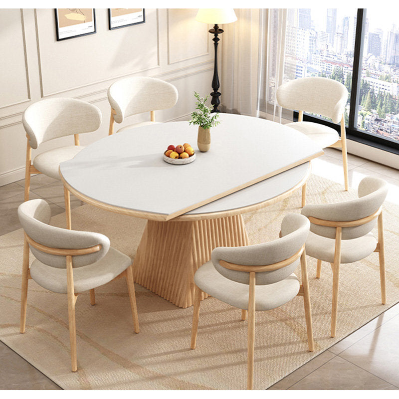 伸長式ダイニングテーブル・セラミック・伸縮・幅118/幅148・高さ75・2