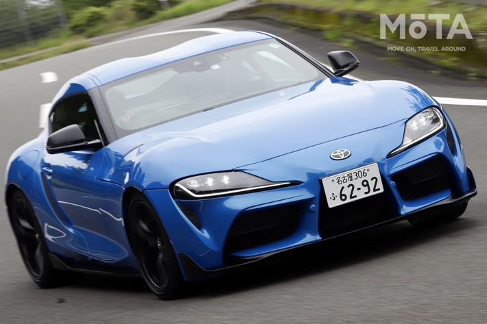 GRスープラ Horizon blue edition 純正ボンネット