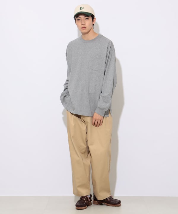 BEAMS HEART（ビームス ハート）2タック ワイド チノ パンツ（パンツ