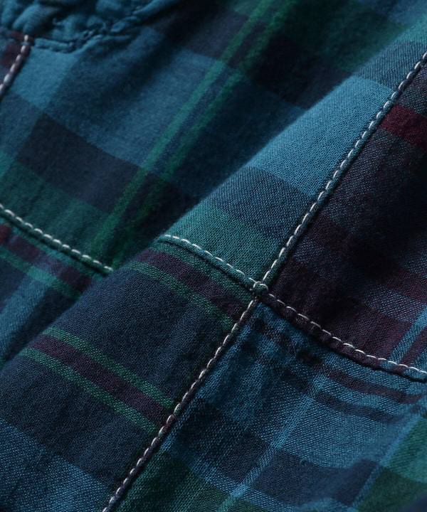 BEAMS JAPAN（ビームス ジャパン）パッチワーク アノラック（ブルゾン