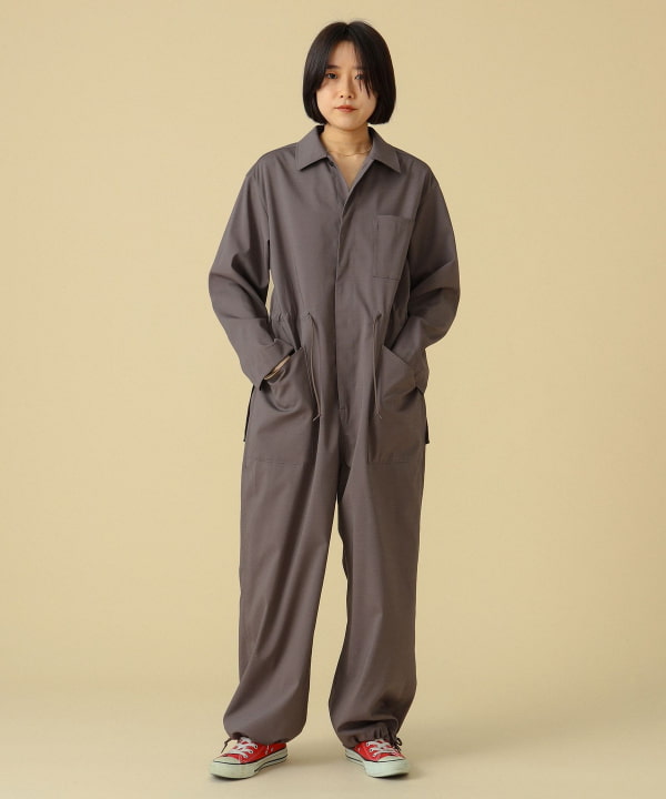 BEAMS BOY（ビームス ボーイ）maturely / ミリタリー オールインワン