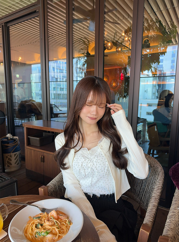 レース花柄リブキャミソール[ze888] | レディースファッション通販の