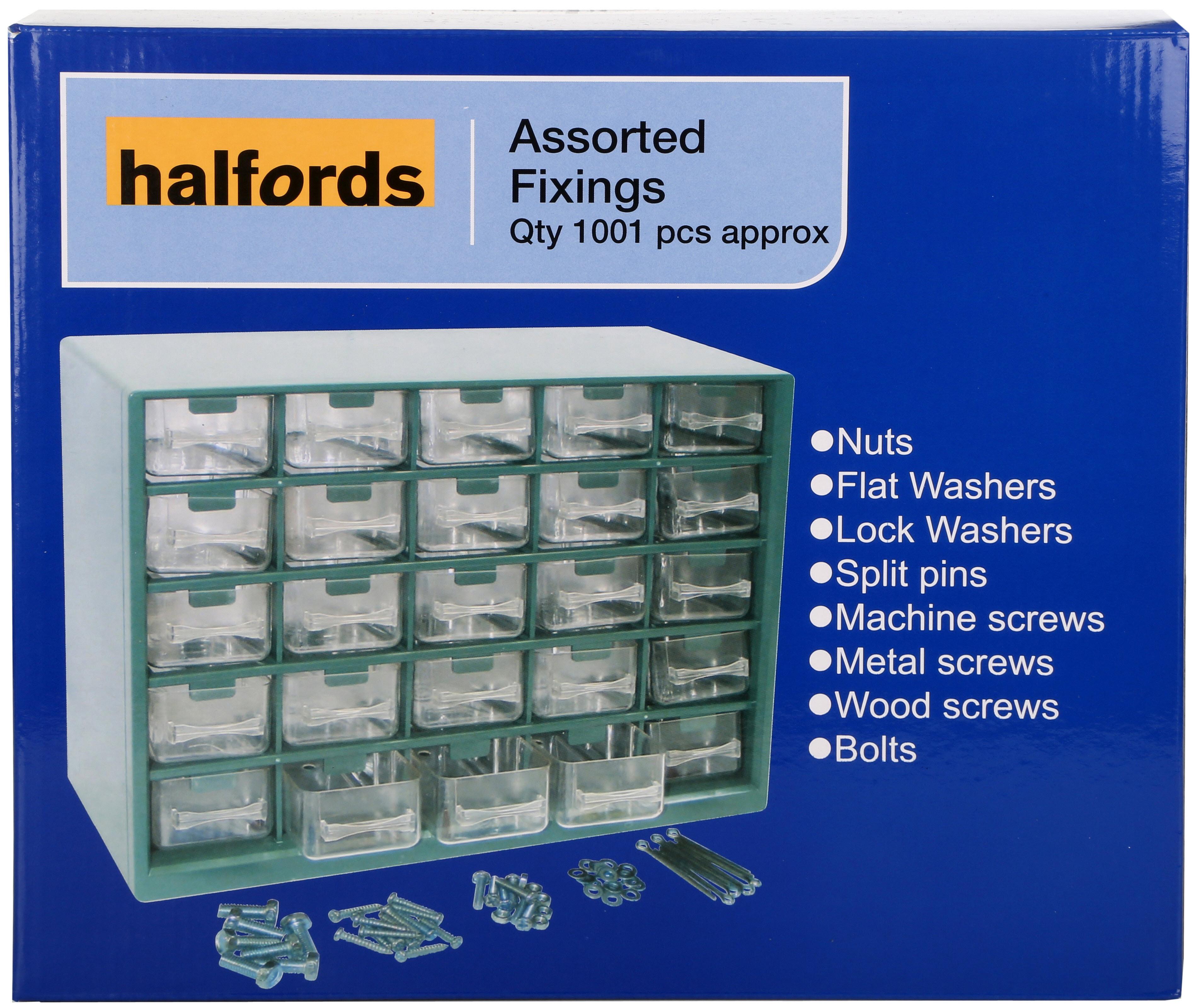 Halfords Assorted Nut and Bolt set (LBOX903) | Halfords UK