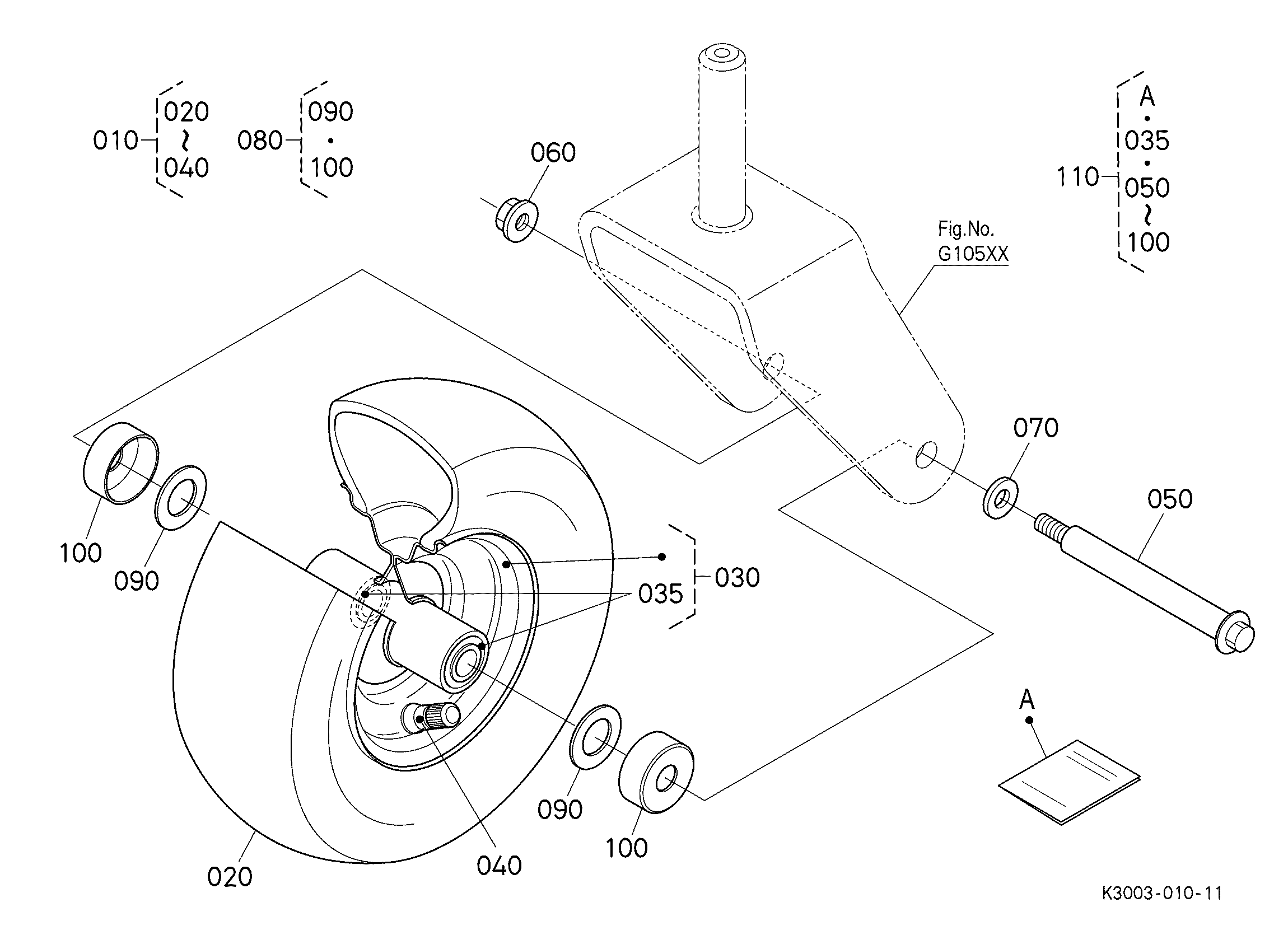 Kubota Z231KW Parts Diagrams