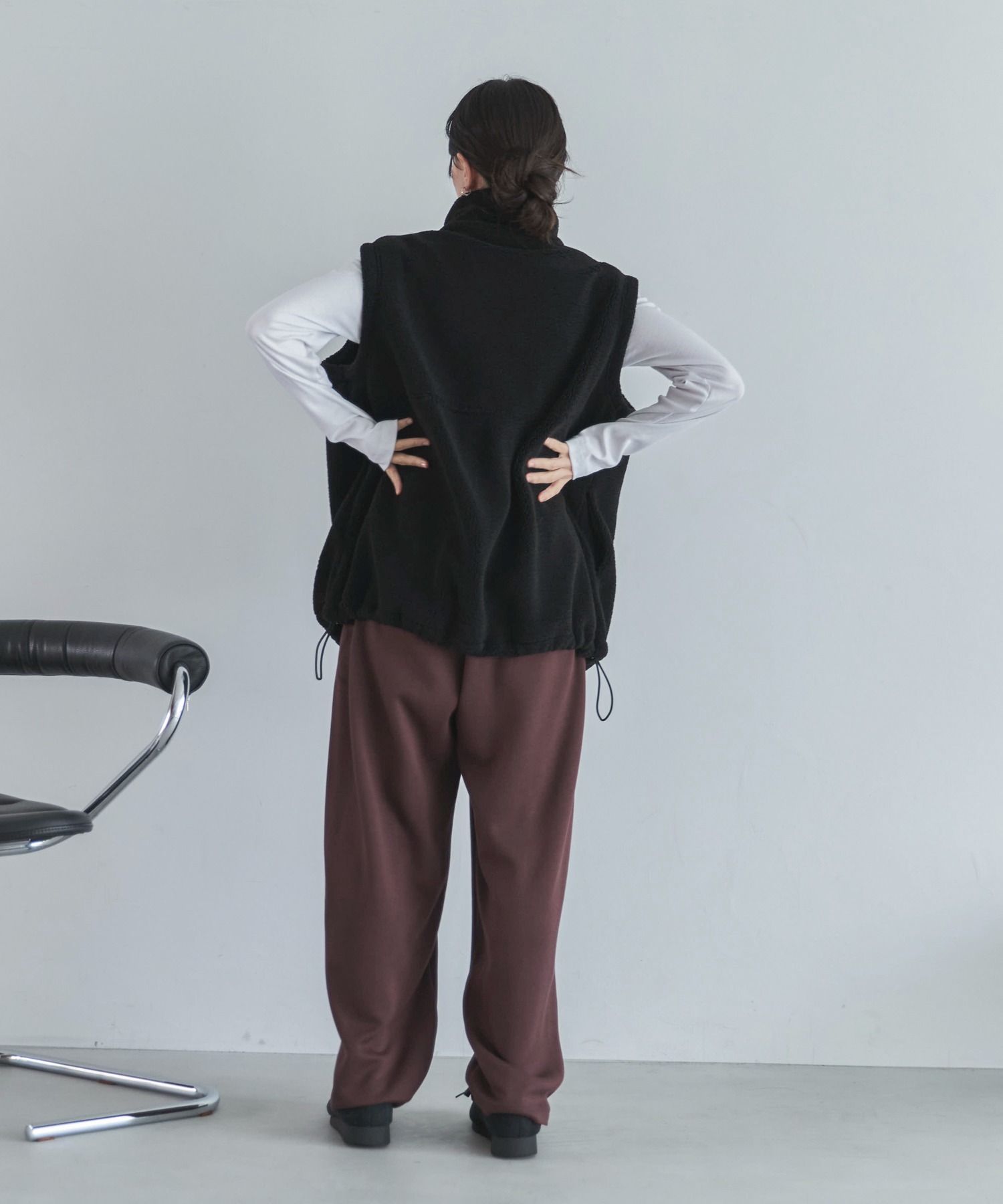 ダブルジップボアベスト | ファッション通販サイト NUGU